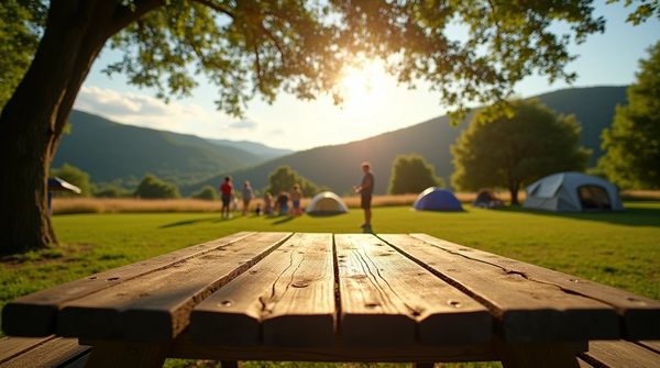 Évadez-vous au camping les hautes prairies dans le luberon