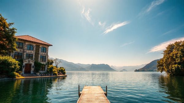 Séjour de luxe dans une villa 5 chambres au lac de Côme