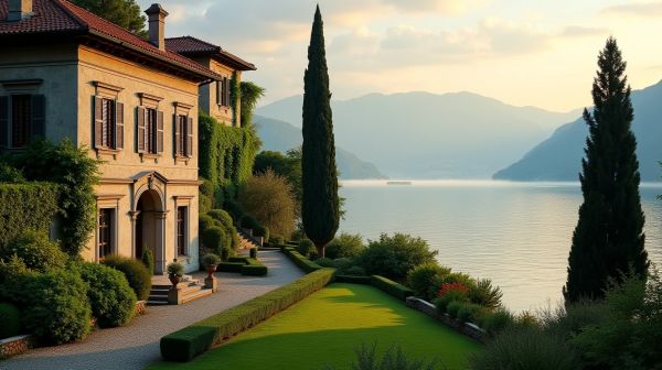 Villa 5 chambres au lac de côme : l’expérience d’une vie italienne élégante