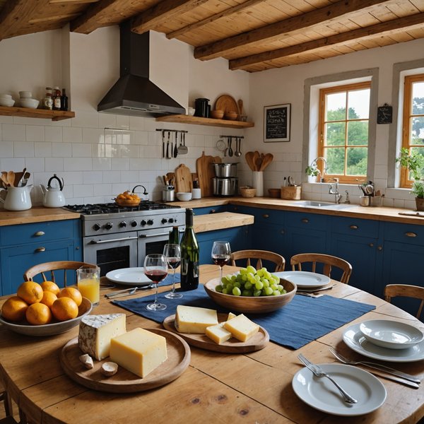 Quels sont les avantages de louer une maison de vacances en Bretagne avec des cours de cuisine et des visites de fromageries?